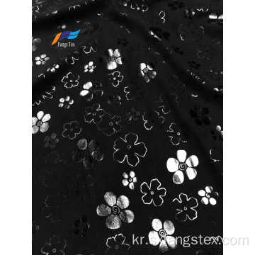 100 % 폴리 에스터 Nida Furshan Marvijet Satin Foil Fabric